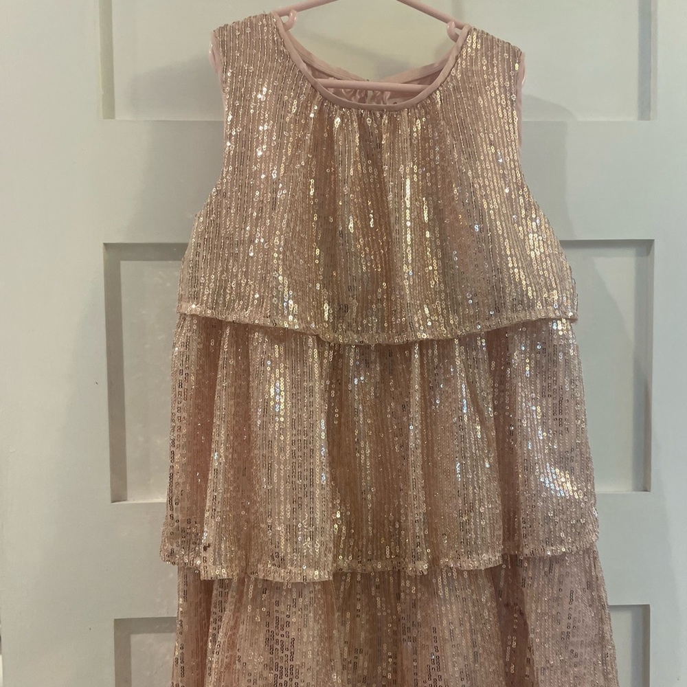 Rose Gold Shimmer Dress